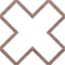 Ekena Millwork 29 78W x 29 78H x 38T Small Fowler Decorative Fretwork Wood Ceiling Panels, Walnut CELW30X30X0375FLRWA - alternate 7